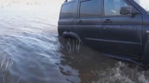 Приключения УАЗ Патриот на бездорожье