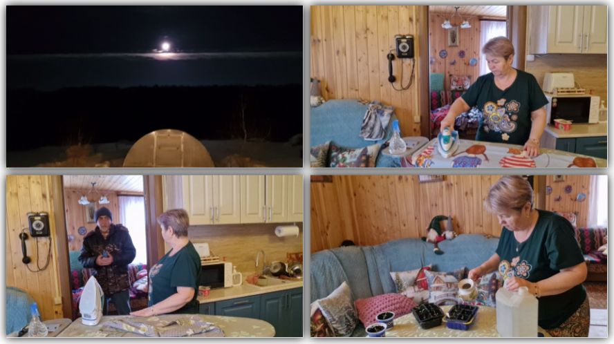 ДЕЛА ДОМАШНИЕ, ПОГЛАДИЛА БЕЛЬЁ, РАСПИКИРОВАЛА ГАЦАНИЮ.