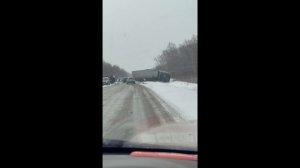 ДТП с участием двух большегрузов произошло в Хабаровском крае