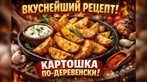 Рецепт вкуснейшей картошки по деревенски