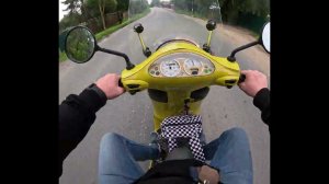 1999 Vespa ET4 режим POV