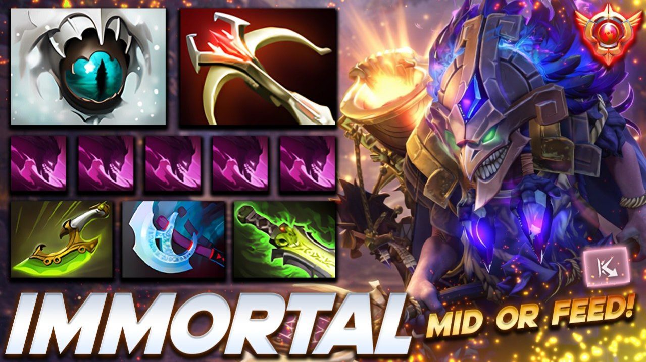 Dazzle Super Damage Mid or Feed — профессиональный геймплей в Dota 2 [Смотри и учись]