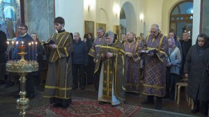 01.03.2026 Моле́бное пе́ние Неде́ли Торжества́ Правосла́вия