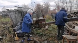 РАЗБОР СТАРОГО 🏡НА УЧАСТКЕ/"АРХИВ.