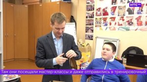 Школа №9 получила в подарок комплекты оборудования для туризма