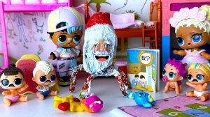 ГУГУ ГАГА🤪🤪 В ДЕТСКОМ САДИКЕ ЛОЛ СЮРПРИЗ😱😱 куклы пупсики мультики игрушки песенки Даринелка