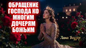 ГОСПОДЬ ОБРАТИЛСЯ КО МНОГИМ ДОЧЕРЯМ БОЖЬИМ. Лана Ваузер
