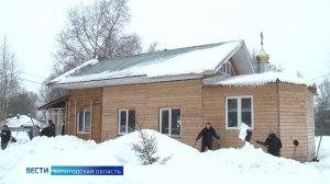 Ремонт храма Святителя Николая Чудотворца «Золотые Кресты» продолжается в Вологде