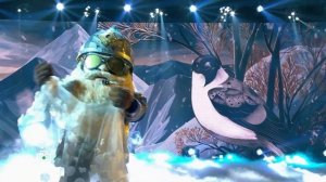 БОГАТЫРЬ (Илья Зудин ДИНАМИТ) "Три года ты мне снилась" шоу МАСКА