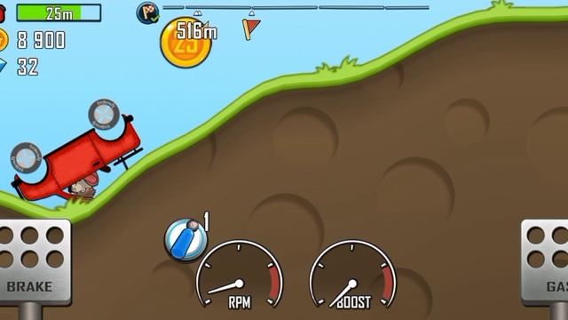 Прохождение игры Hill Climb Racing (1часть)