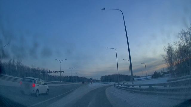 Тобольский тракт и объездная на Боровский: Дорога 21 января 2026