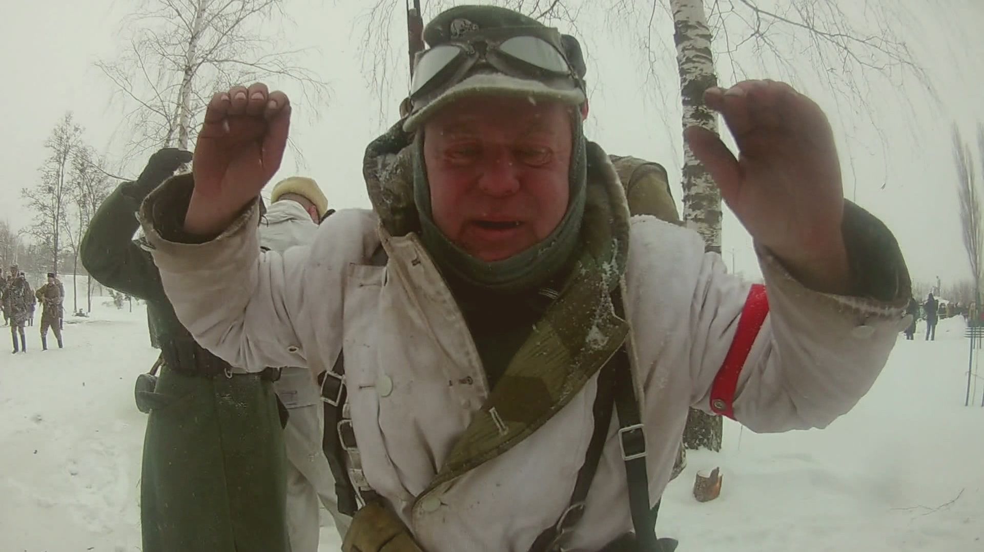 Военно историческая реконструкция посвященная освобождению Мозыря