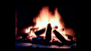 Горящий камин