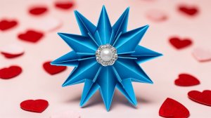 Цветок из бумаги детские Поделки к 8 марта