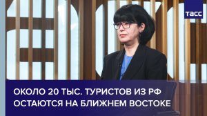 АТОР: около 20 тыс. туристов из РФ остаются на Ближнем Востоке