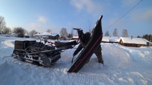 АДСКАЯ ЗИМА, ПРИВЁЗ МОНСТРА В ДЕРЕВНЮ! ВЫВОЖУ СНЕГ, НИШТЯКИ ДЛЯ ТУНДРЫ ЛОНГ \ ТЕСТ-ДРАЙВ ПО ПУХЛЯКУ!