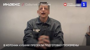 В колонии Кубани пресекли подготовку госизмены