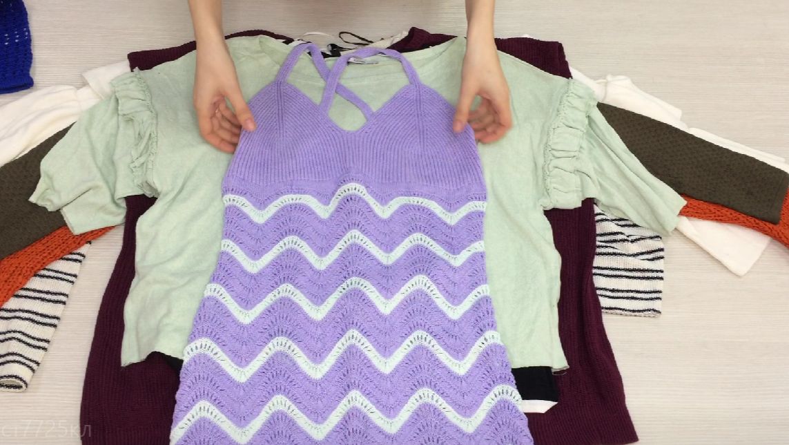 ст7725кл. Джемпера крем лето