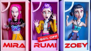 Руми, Мира и Зои стали игрушками, охотники на демонов.