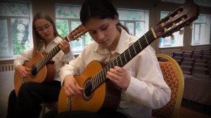 Дж.Верди - Застольная (из оперы "Травиата") | гитарный дуэт