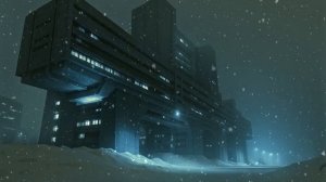 BLADE RUNNER COMPLEX - Winter Cyberpunk Ambience for Deep Focus & Relaxation-(1080p24)