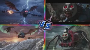 МУЛЬТИКИ: МУТАНТ‑ПОЕЗД vs ДОБРЫЙ ПАРОВОЗ vs ТЁМНЫЙ РЕЙЛ — ГОНКА НА РЕЛЬСАХ! 🚂