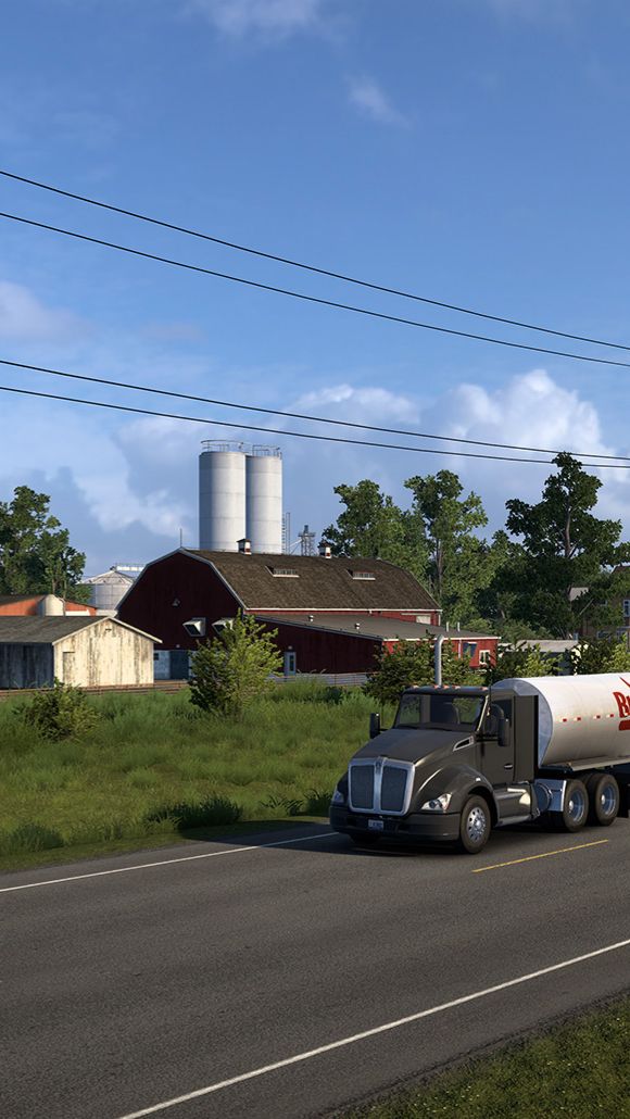 Кастомные склады DLC Южная Дакота для ATS #shorts