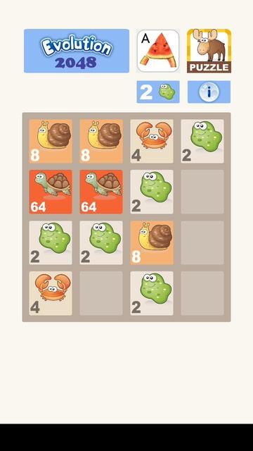 Эволюция 2048 часть 2