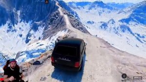 УЛЕТЕЛ С ДОРОГИ - НИВА В ГОРАХ - BeamNG Drive