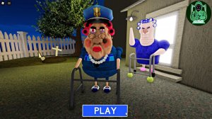 ЗЛАЯ БАБУШКА Убегает от СВАРЛИВОЙ БАБУШКИ - Отличный побег из школы в Роблоксе!