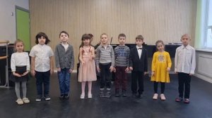 "Песенка о гамме" (2) муз. Г. Струве,  сл. Н. Соловьевой