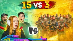 3 ТОП РУТУБЕРА со СТАРЫМИ ДРОБОВИКАМИ vs 15 ПОДПИСЧИКОВ с НОВЫМИ в STANDOFF 2