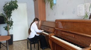 Настя Шелухина, Маслянинская ДШИ, р.п. Маслянино, К. Черни Этюд № 13  B-dur  соч. 740