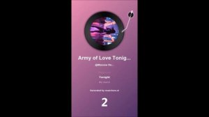 Army of Love Tonight 2 варианта