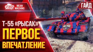 Т-55 "РЫСАК" — ПЕРВОЕ ВПЕЧАТЛЕНИЕ ● Гайд по Танку от А до Я ● ЛучшееДляВас