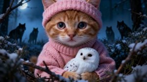 Они Замерзали… Пока Рыжик Не Нашел Их ☺️  Зимняя спасательная операция