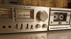 Кассетная дека JVC Victor KD-A6 проверка работы