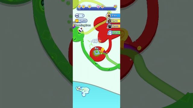 СЕГОДНЯ ИГРАЕМ В ИГРУ Paper I.o 2 (3+)