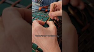 Мастер-класс "Декор для кашпо из ротанга "БОРДЮР""