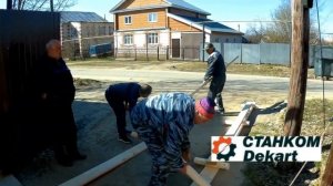 Как занести фрезерный станок ЧПУ в узкую дверь? Клиенты нашли решение! 🎬