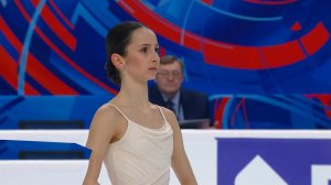 София Дзепка лидирует после короткой программы в финале Гран-при России среди юниорок