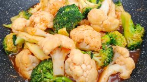 ОЧЕНЬ БЫСТРО И НЕВЕРОЯТНО ВКУСНО! Всё Дело В Соусе! Цветная Капуста И Брокколи По-Корейски