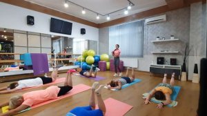 Пилатес - комплекс упражнений - улучшение осанки и коррекция веса #пилатес #пила