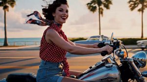 Трасса 66 [ai ретро 50-х]