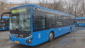 Новые автобусы ЛиАЗ Citymax 12 вышли на пригородные маршруты Москвы (28.02.2026)