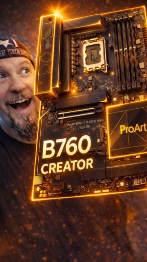 ASUS ProArt B760 Creator WiFi | Плата для Создателей?