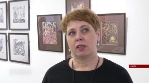 Орловская художница отметила юбилей персональной выставкой