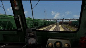 2М62У-1758 с грузом песка. Прибытие на станцию НАК Азот 3-й сортировочный парк