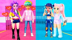 ПОБЕГ ИЗ ТЮРЬМЫ РУМИ И ЕЕ ЖЕНИХА В РОБЛОКС! ТЮРЬМА КПОП ДЕМОН ХАНТЕРС