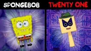 ТВЕНТИ УОН СПРУНКИ ПОПАЛ В МИР СПАНЧ БОБА! ВСТУПИТЕЛЬНАЯ ПЕСЕНКА СПАНЧ БОБ SPRUNKI INCREDIBOX